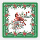 Recherche de fée rouge autocollants Hiver