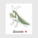 Recherche de mante autocollants Vert