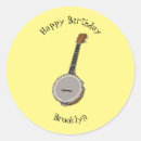 Recherche de banjo autocollants Instrument