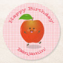 Recherche de nourriture kawaii dessous de verres Fruit