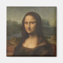 Recherche de peintures célèbres magnets Mona lisa