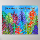 Recherche de arbres colorés posters Typographie