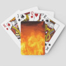 Zoek naar vlammen speelkaarten Brand
