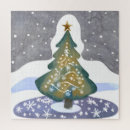 Recherche de peinture de noël puzzles Aquarelle