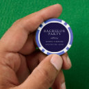 Recherche de marin jetons poker Bleu