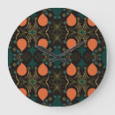 Zoek naar blauwgroen zwarte klokken Patroon