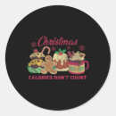 Zoek naar calorieën stickers Kerstmis