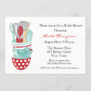 Recherche de douche nuptiale cuisine invitations Rouge