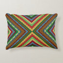 Recherche de symbole africain coussins Noir