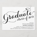 Recherche de classe de 2012 cartes invitations Moderne