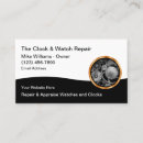 Recherche de montre cartes visite Réparation