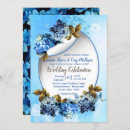 Recherche de nuances de bleu invitations Couple