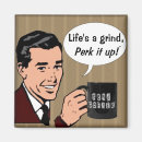 Recherche de slogans drôles magnets Café