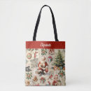Recherche de santa claus tote bags Vintage