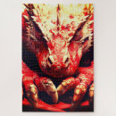 Recherche de dragon rouge puzzles Dragons
