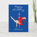 Recherche de fitness vœux cartes Danse