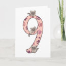 Recherche de neuvième anniversaire cartes Enfants