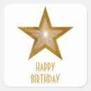 Recherche de joyeux anniversaire autocollants Étoile