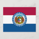 Recherche de drapeau missouri cartes postales Patriote