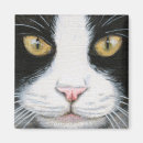 Recherche de noir et blanc chat magnets Animal