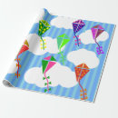Recherche de cerf volant papier cadeau Nuages