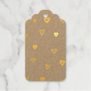 Recherche de gold foil étiquettes cadeau Jolie