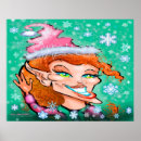 Recherche de elfes de noël posters Amusant