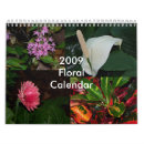 Recherche de 2009 calendriers Floral