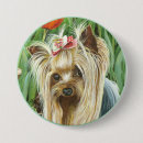 Recherche de chien de terrier badges Yorkshire