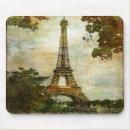 Recherche de tour eiffel vintage tapis souris Amour