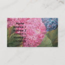 Recherche de fleurs lilas cartes visite Pourpre