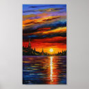 Zoek naar zonsondergang lucht posters Schilderij