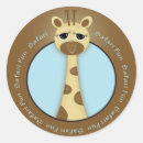 Recherche de petite girafe autocollants Bébé