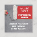 Recherche de peinture intérieure cartes visite Professionnel