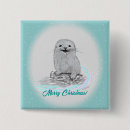 Recherche de loutre mignonne badges Noël