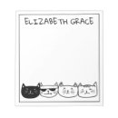 Recherche de ligne noire blocsnotes Chat