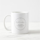 Recherche de merci café tasses Monogramme