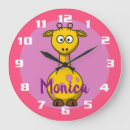 Recherche de girafe rose horloges Animaux