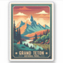 Recherche de grand teton autocollants Randonnée