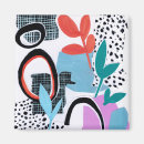 Recherche de abstract art magnets Colorful