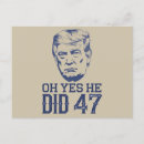 Recherche de oui cartes postales Président