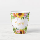 Recherche de rose jaune tasses Vintage
