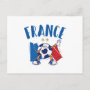 Zoek naar vlag van frankrijk briefkaarten Voetbal
