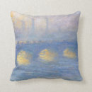 Recherche de lumière et ombre coussins Monet