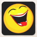 Zoek naar emoticons onderzetters Schattig