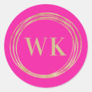 Recherche de gold logo autocollants Monogramme