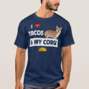 Recherche de animal chemises brodées Chemise de corgi