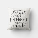 Recherche de gratitude coussins Citation motivante