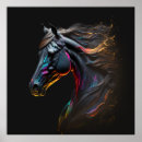 Recherche de cheval abstrait art Poney