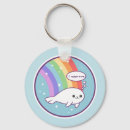 Recherche de ciel de kawaii porteclés Arc en ciel
